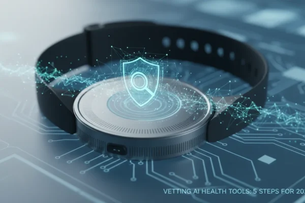 Vetting AI Health Tools: 5 Steps for 2026